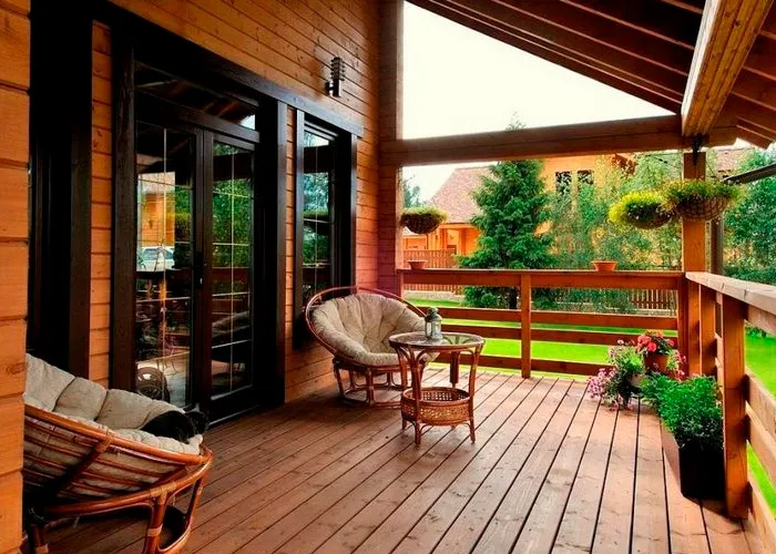 Строительство террасы